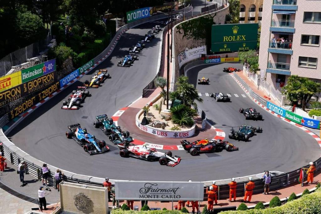 Luxueux Studio Neuf - Frontiere Monaco - Piscine - Parking Prive Exteriör bild
