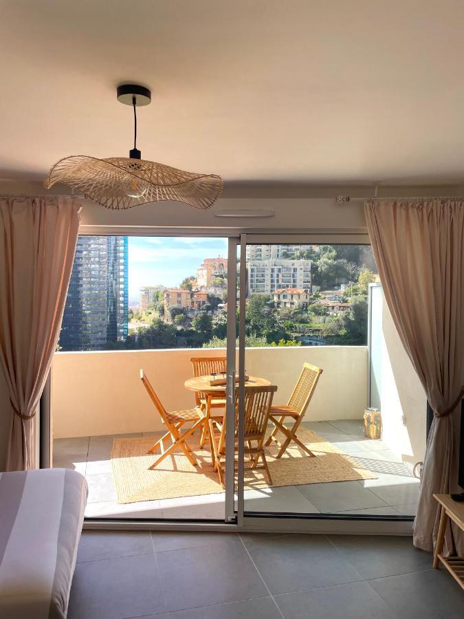 Luxueux Studio Neuf - Frontiere Monaco - Piscine - Parking Prive Exteriör bild