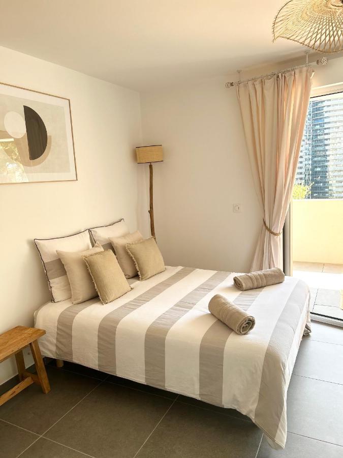 Luxueux Studio Neuf - Frontiere Monaco - Piscine - Parking Prive Exteriör bild